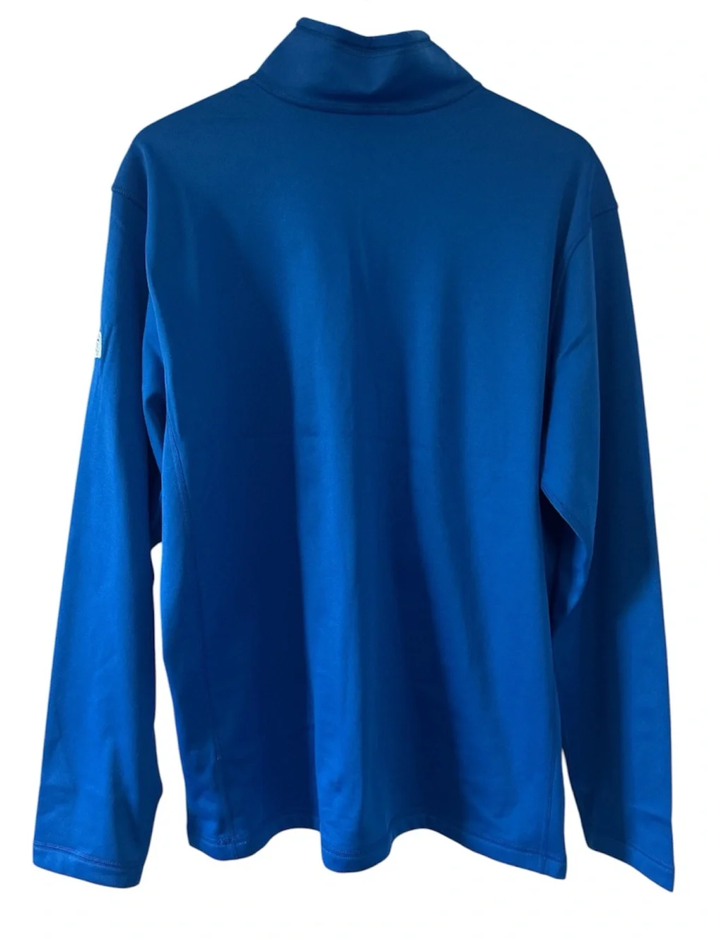 North Face Blue FlashDry Quarter Zip Pullover Large Mens NWOT